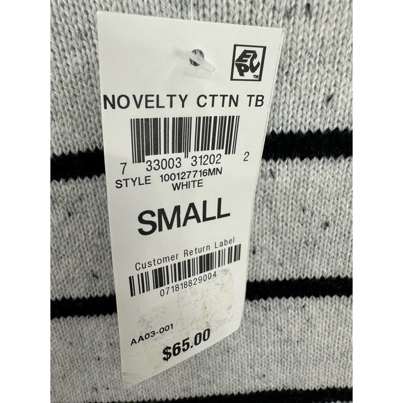 Club Room, Men’s Gregor Striped Sweater, Size Small - Picture 4 of 7